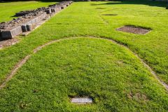 The Norman church apse