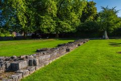 Remains of the Norman church