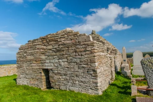 The original west doorway