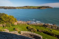 The view towards St Anthony-in-Roseland