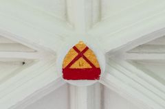 St Monans Auld Kirk, The Earl of Annandale's coat of arms