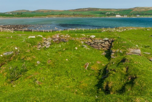 Looking east across St Ninian's Bay