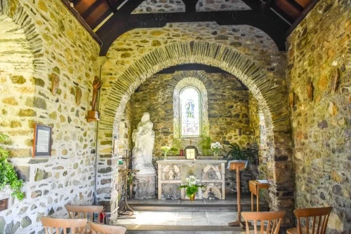 The atmospheric Chapel interior
