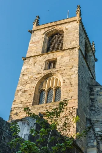 St Olave's from Museum Gardens