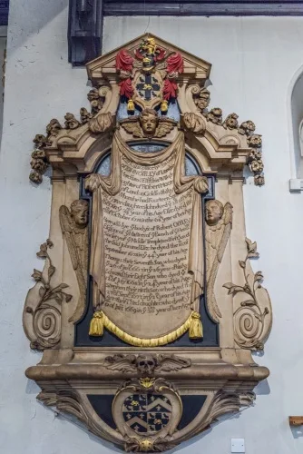 John Offley memorial, 1667