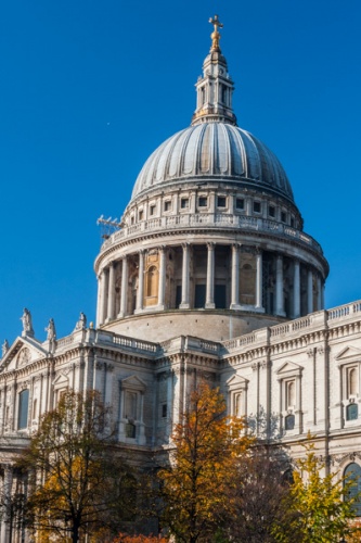 The iconic dome of St Paul's