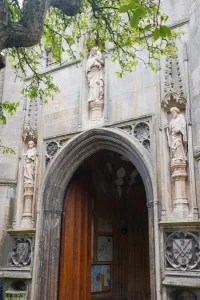 The north porch and parvise