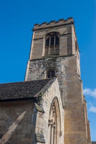 The rebuilt tower