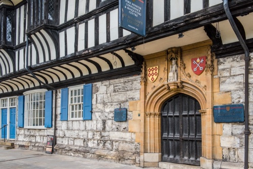 The College entrance
