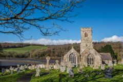 Approaching the church