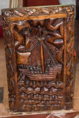16th century bench end of a ship