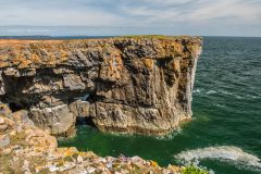 The coast at Stackpole Head