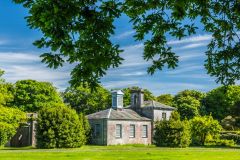 The remains of Stackpole Court