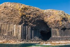 Fingal's Cave from aboard the boat