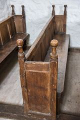 1630 wooden pews