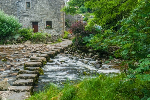Stepping stones at Stainforth