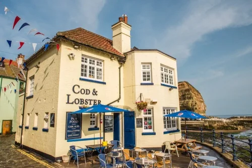 The popular Cod and Lobster Inn