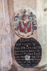 Samuel Puckle memorial, 1661