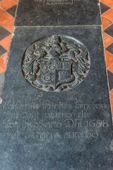 John Riches grave slab, 1688