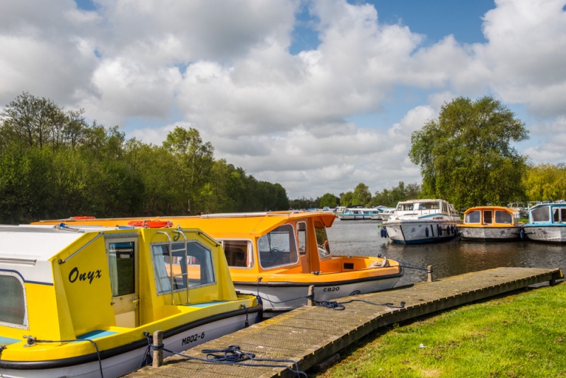 Boats on Stalham Staithe