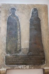 John and Agnes Browne brasses