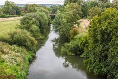The River Derwent from the railway vaduct