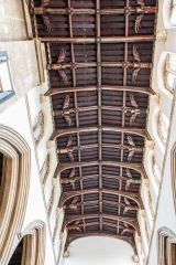 Stamford, The medieval angel roof of St John's Church