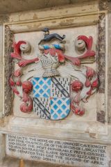 Stanford-on-Avon, St Nicholas' Church, Sir Ambrose Cave memorial, 1568