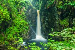 Eskdale, Stanley Ghyll Force waterfall