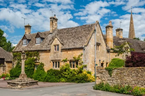 The medieval cross on High Street