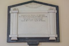 Henry Tayler memorial, 1843