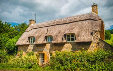 Thatched cottage in Stanway