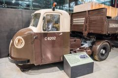 The Scammell tractor and trailer