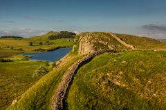 Hadrian's wall climbing Winshields Crag