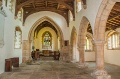Looking east down the nave