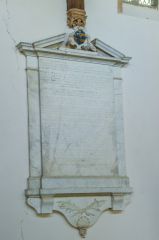 Memorial to Sir John Cotton, 1752