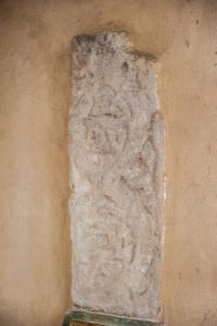 9th century Saxon cross fragment