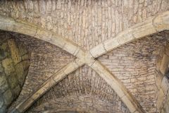 Steeton Hall Gateway, Vaulting under the gateway passage