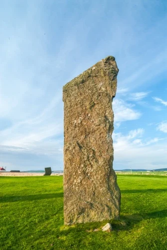 Stones of Stenness, morning light