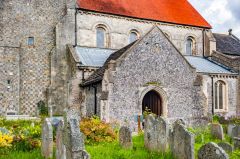 The south porch from the churchyard