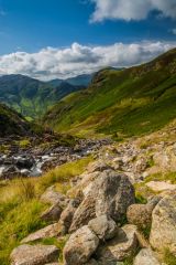 Looking back down Stickle Ghyll