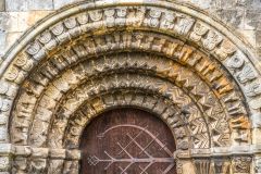 A closer look at the south doorway
