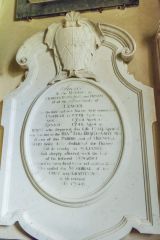 18th century Lewys memorial