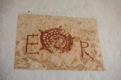 The north wall painting, dedicated to Elizabeth I