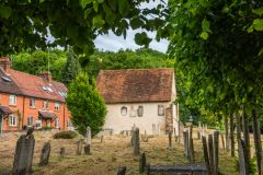 The church and burial ground