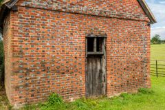 The dovecote's south front
