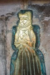 Margery Windham memorial brass (d 1585)