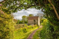 Stogursey, The footpath to Stogursey Castle