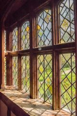 Mullioned window, first floor bedchamber