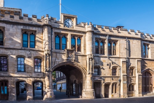 Lincoln Guildhall and Stonebow